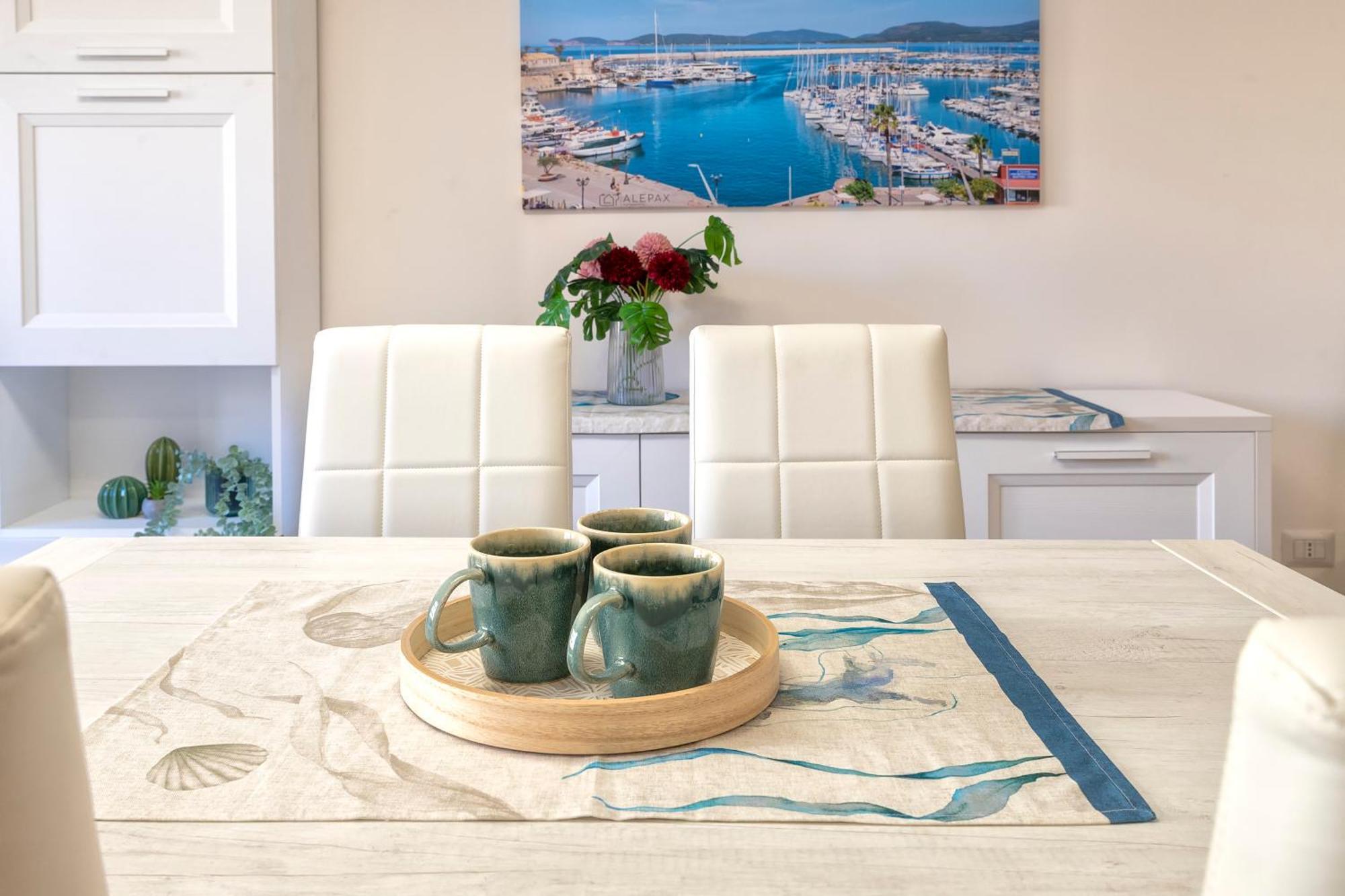 Pufferfish Apartment With Private Terrace Alghero Exterior foto